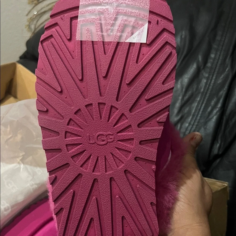 UGG womens Disquette Slippers - Pink - Picture 5 of 6